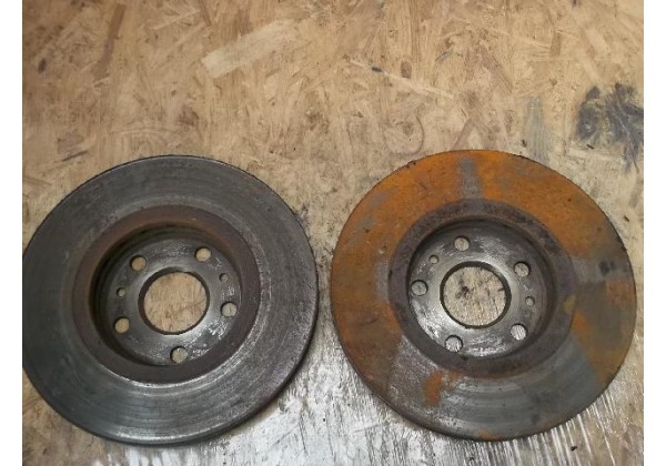 Гальмівний диск вентильований передній, на 5 отворів Renault Kangoo II, 7701209839, 280x24